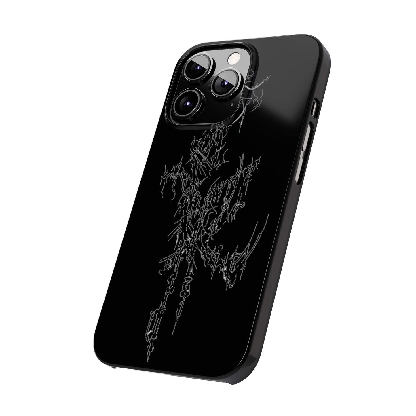 Cyber Sigilism 1 Slim Phone Case iPhone 8 - iPhone 15