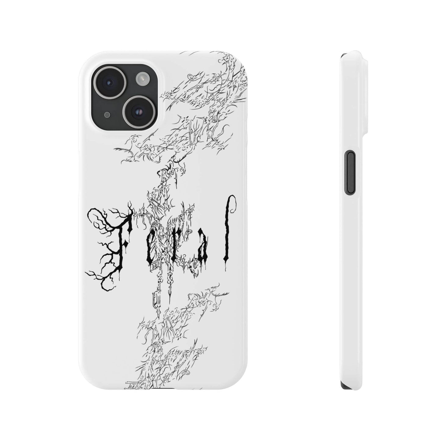 Cyber Sigilism Feral 2 Slim Phone Cases