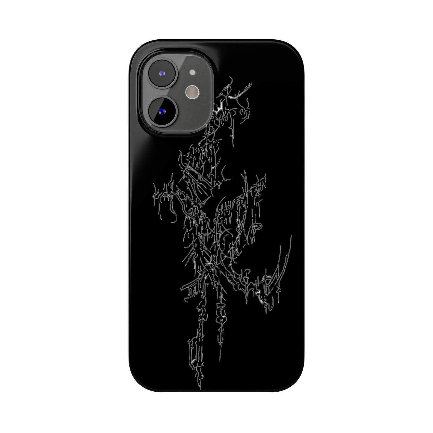 Cyber Sigilism 1 Slim Phone Case iPhone 8 - iPhone 15