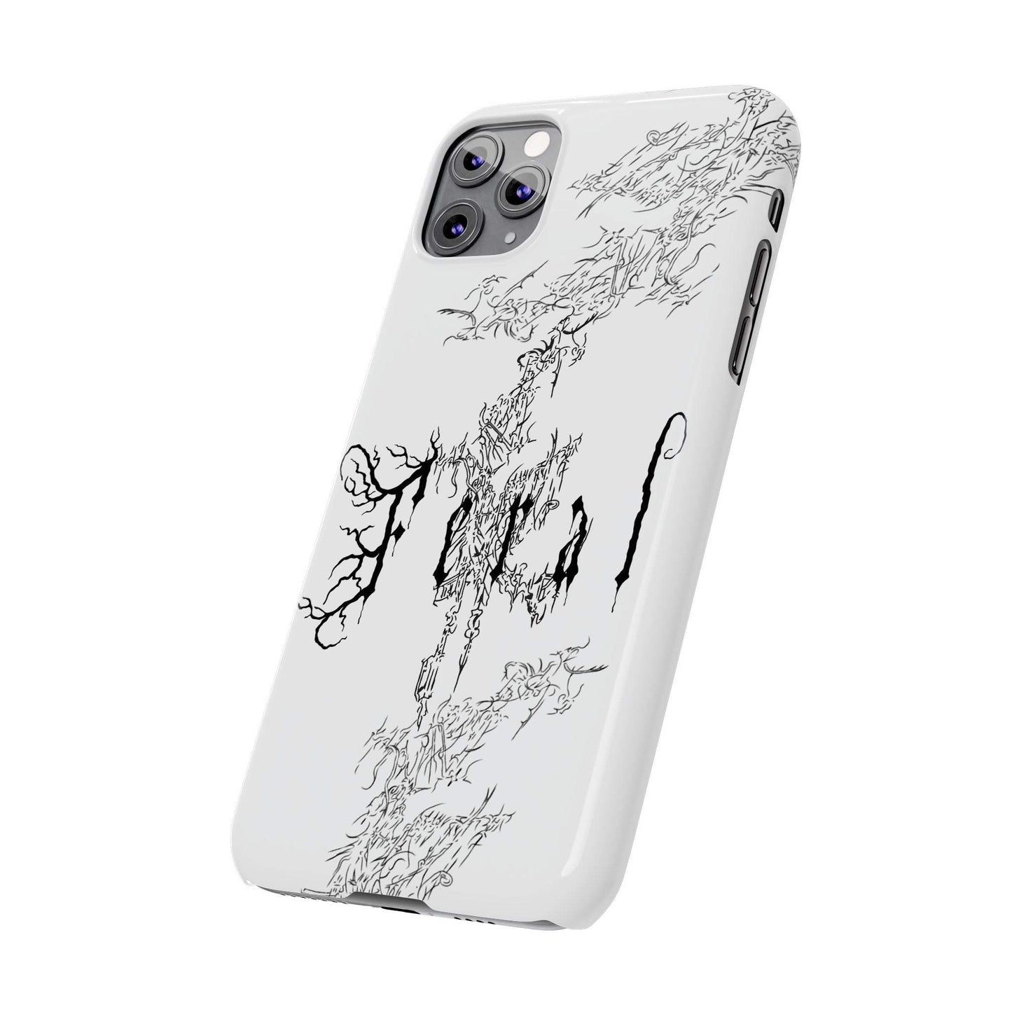 Cyber Sigilism Feral 2 Slim Phone Cases