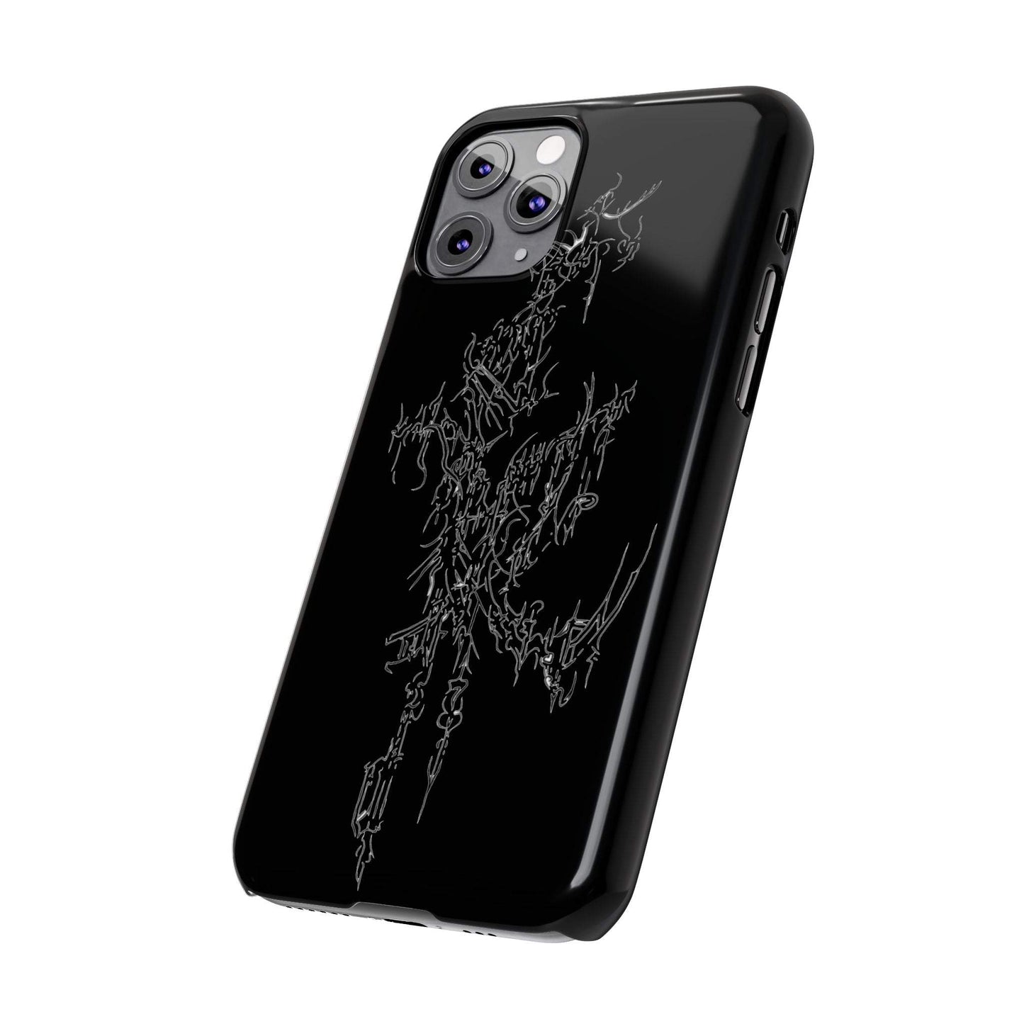 Cyber Sigilism 1 Slim Phone Case iPhone 8 - iPhone 15