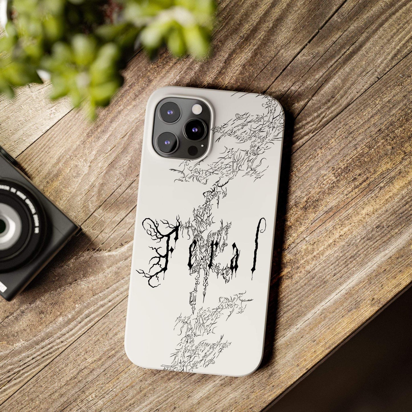 Cyber Sigilism Feral 2 Slim Phone Cases