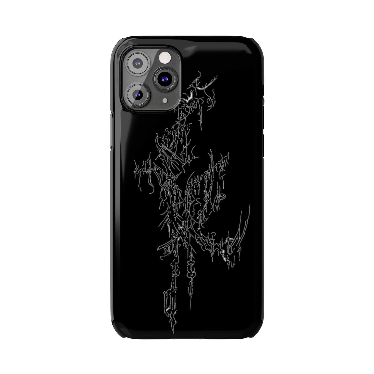 Cyber Sigilism 1 Slim Phone Case iPhone 8 - iPhone 15