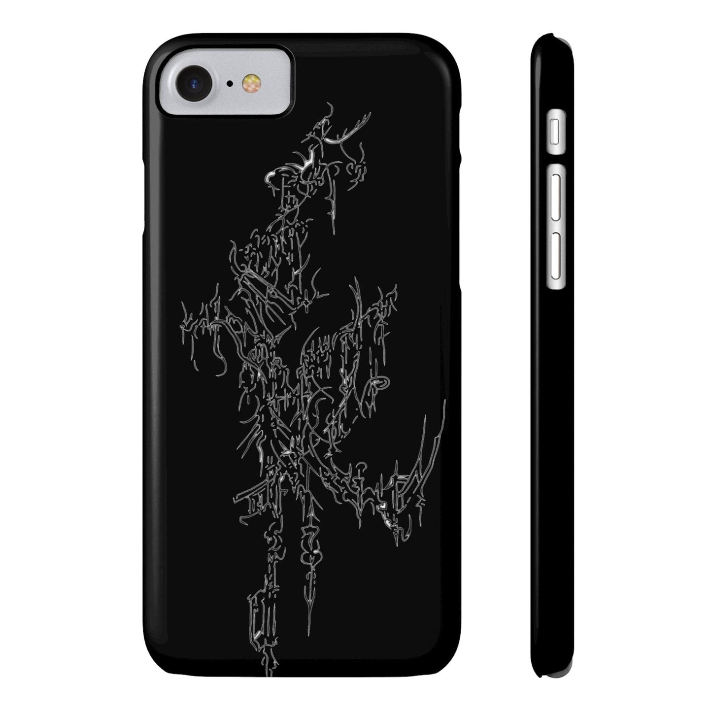 Cyber Sigilism 1 Slim Phone Case iPhone 8 - iPhone 15