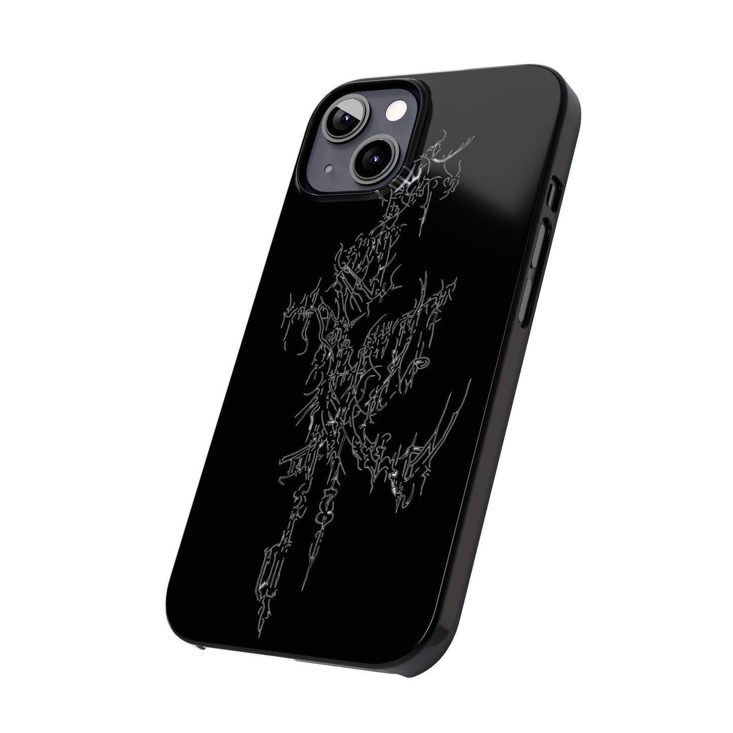 Cyber Sigilism 1 Slim Phone Case iPhone 8 - iPhone 15