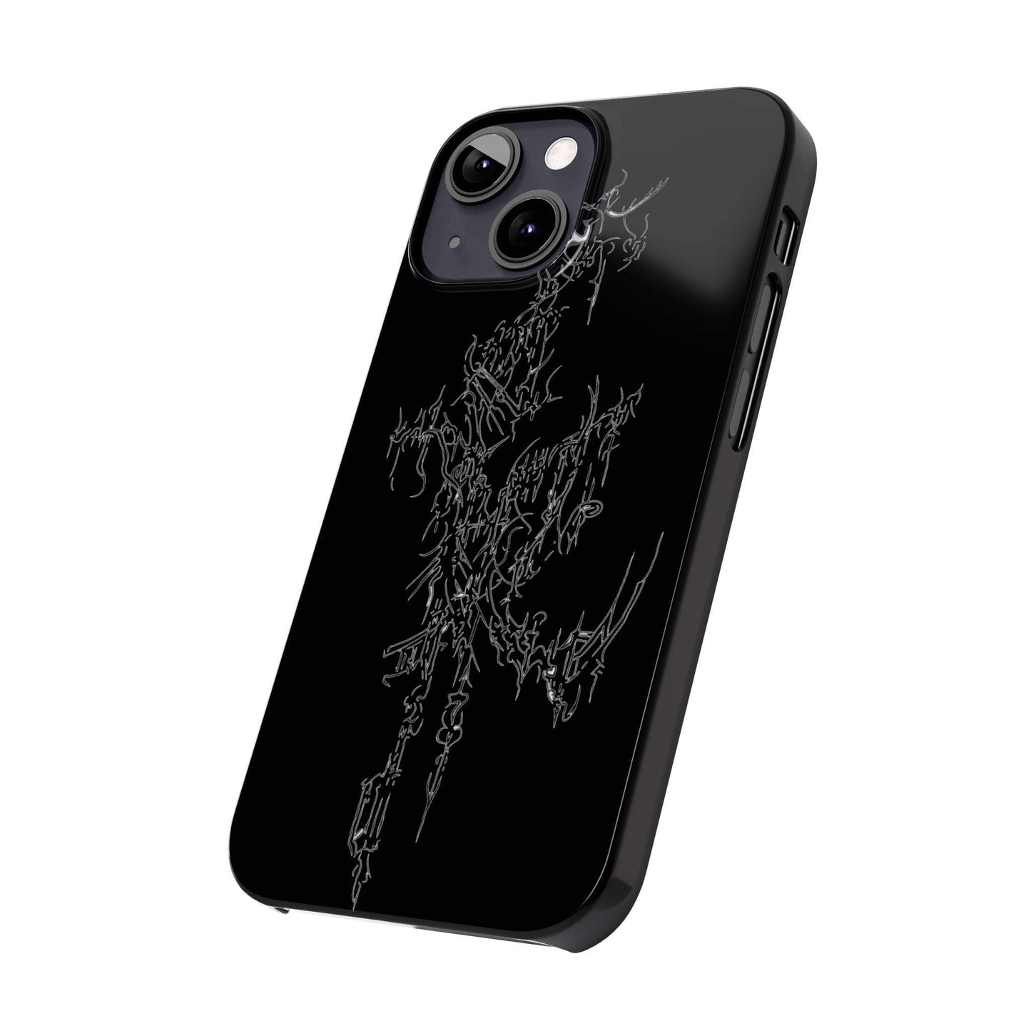 Cyber Sigilism 1 Slim Phone Case iPhone 8 - iPhone 15