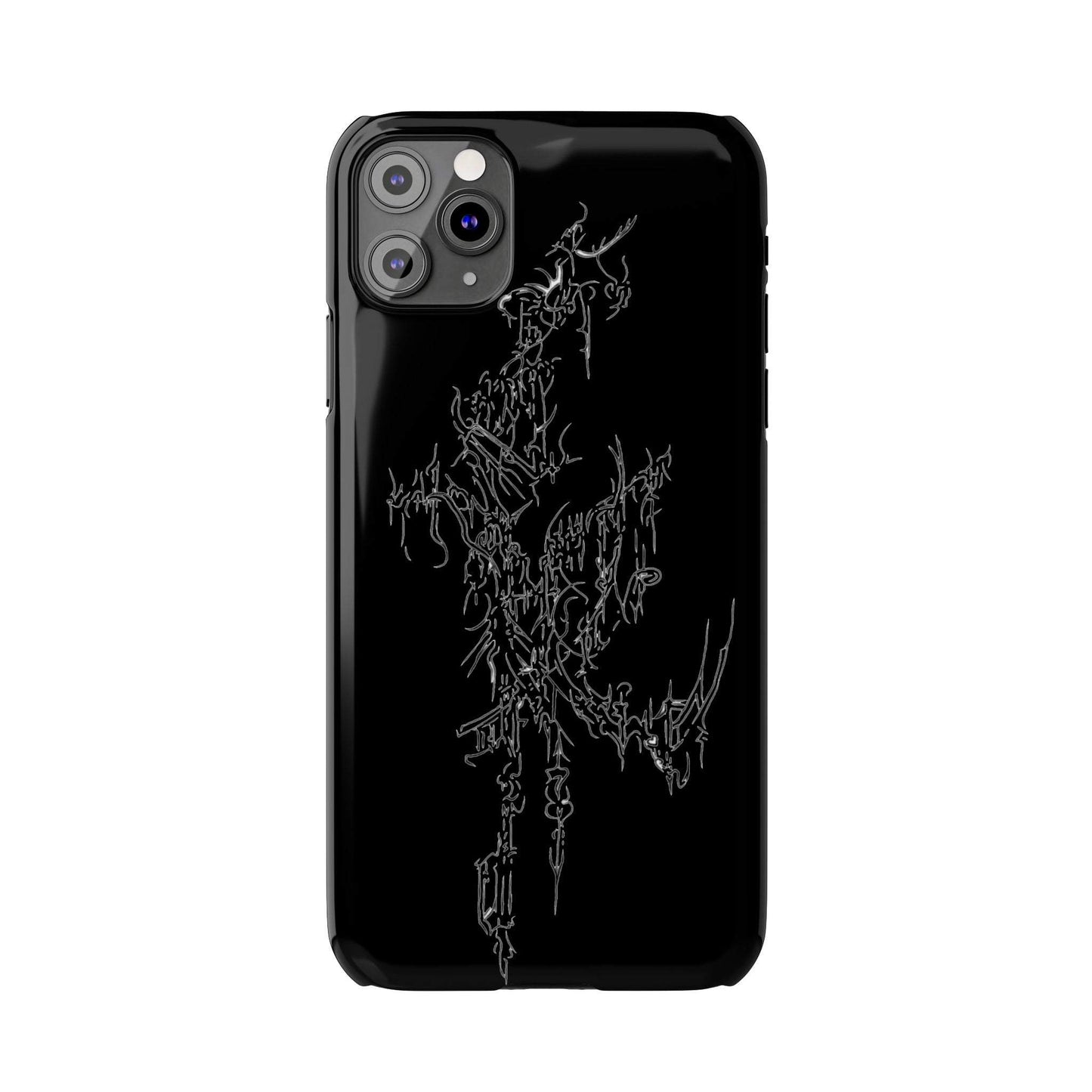 Cyber Sigilism 1 Slim Phone Case iPhone 8 - iPhone 15