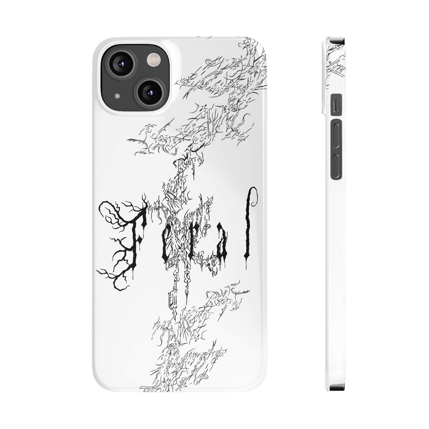 Cyber Sigilism Feral 2 Slim Phone Cases