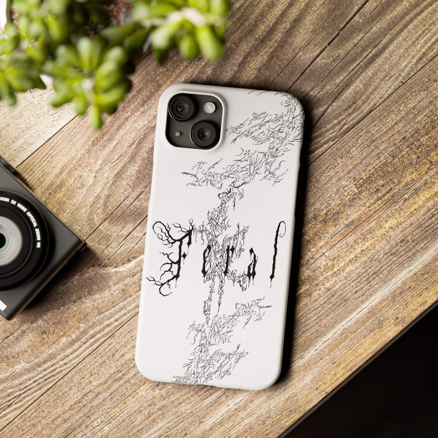 Cyber Sigilism Feral 2 Slim Phone Cases