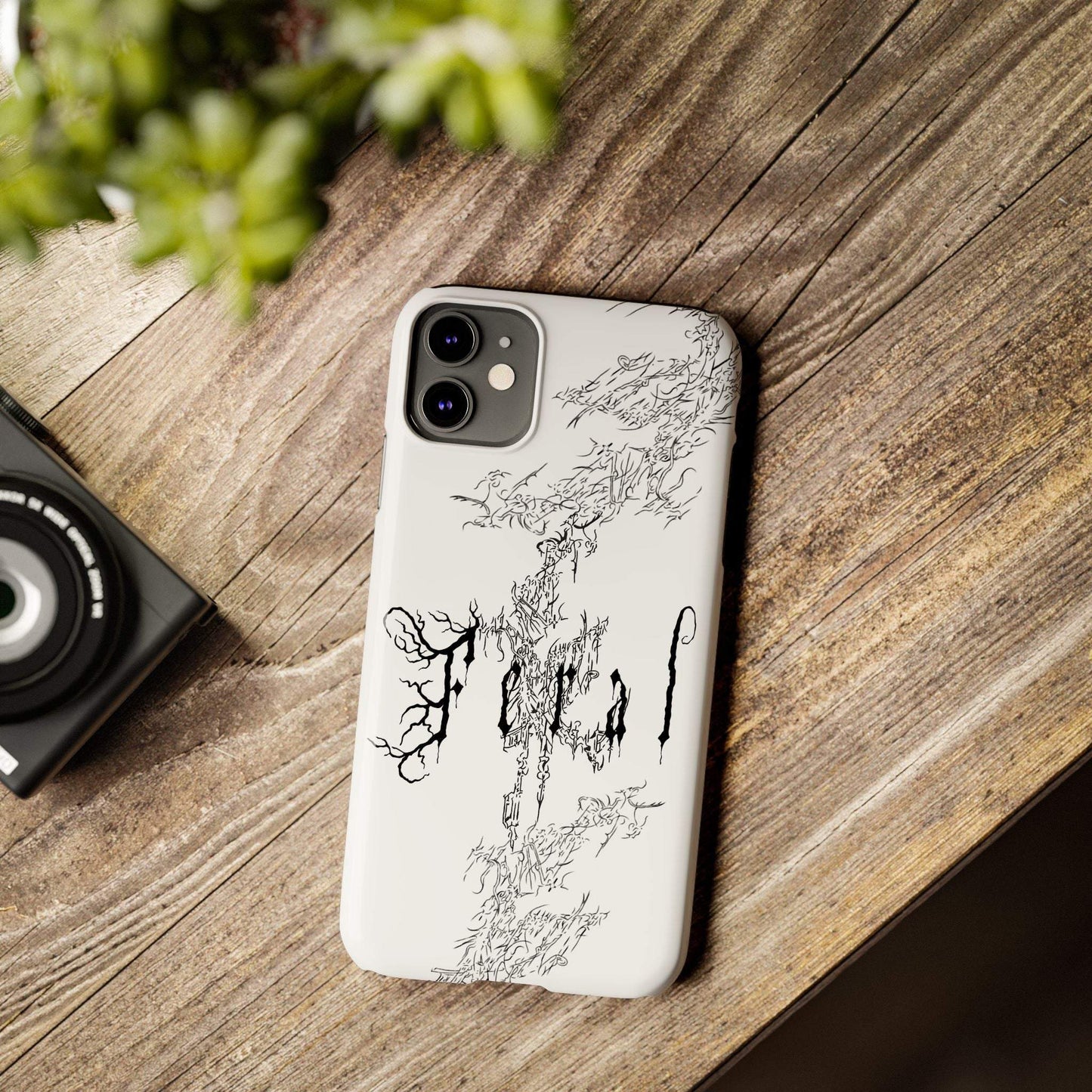 Cyber Sigilism Feral 2 Slim Phone Cases