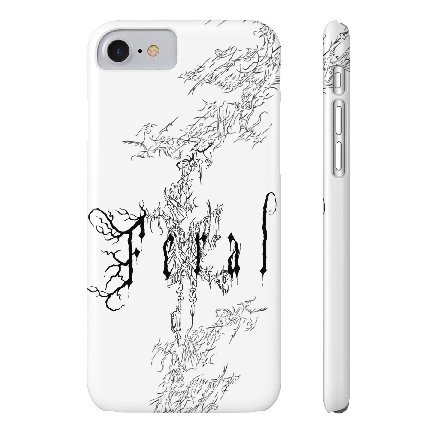 Cyber Sigilism Feral 2 Slim Phone Cases