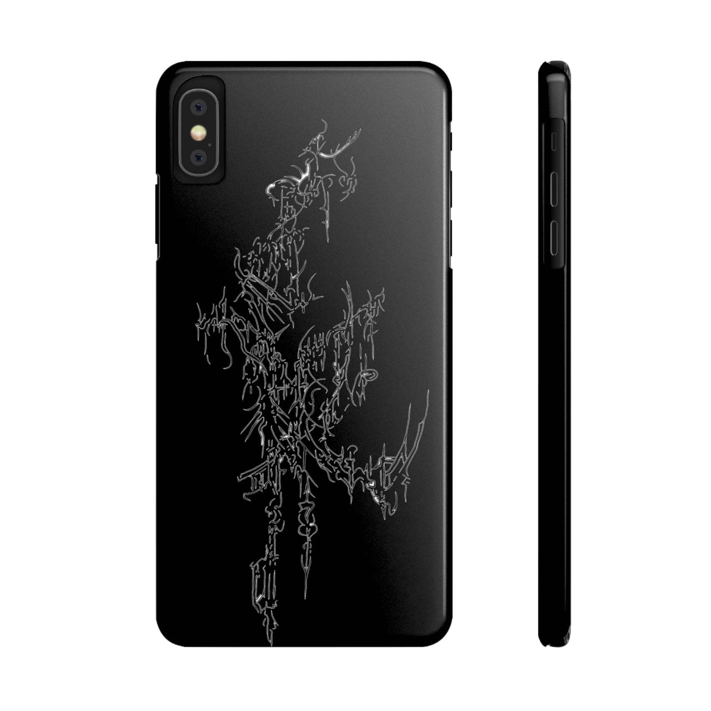 Cyber Sigilism 1 Slim Phone Case iPhone 8 - iPhone 15