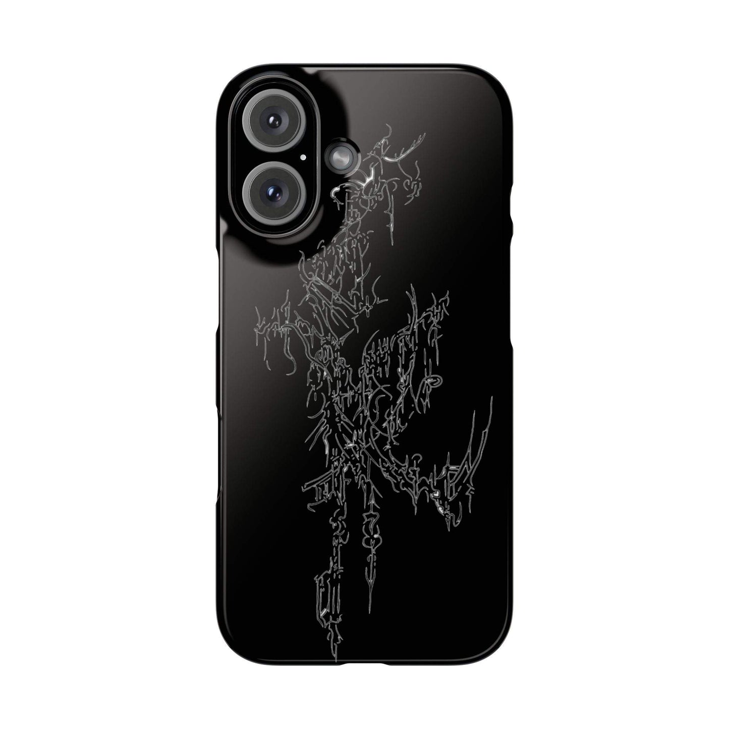 Cyber Sigilism 1 Slim Phone Case iPhone 8 - iPhone 15