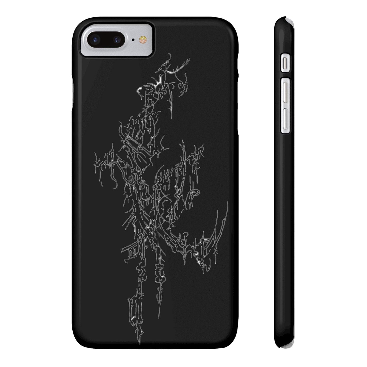 Cyber Sigilism 1 Slim Phone Case iPhone 8 - iPhone 15