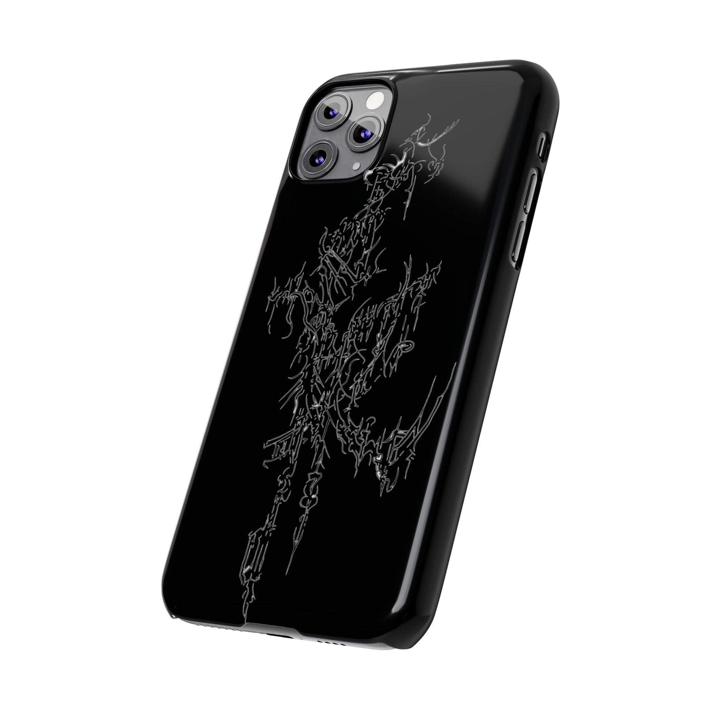 Cyber Sigilism 1 Slim Phone Case iPhone 8 - iPhone 15