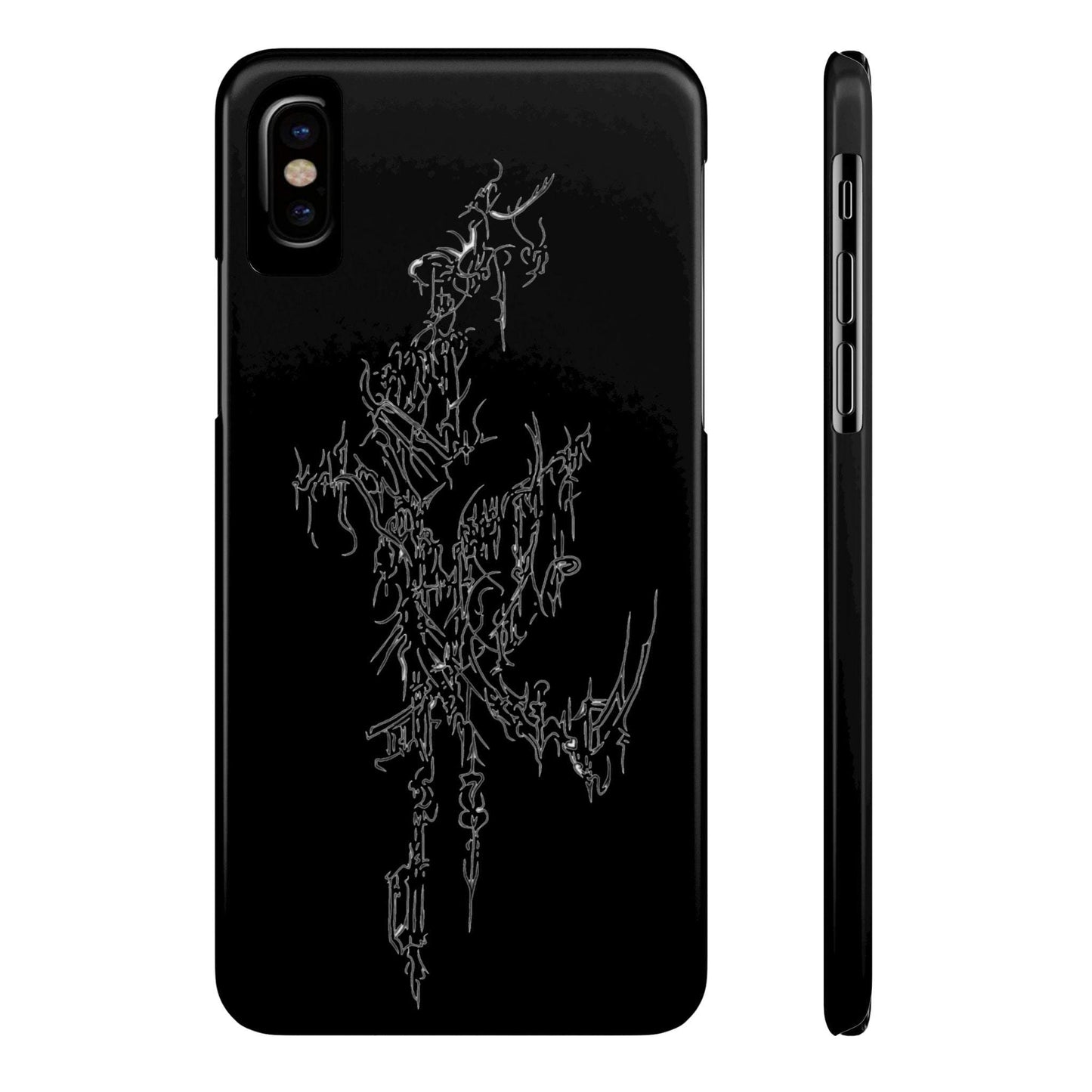 Cyber Sigilism 1 Slim Phone Case iPhone 8 - iPhone 15