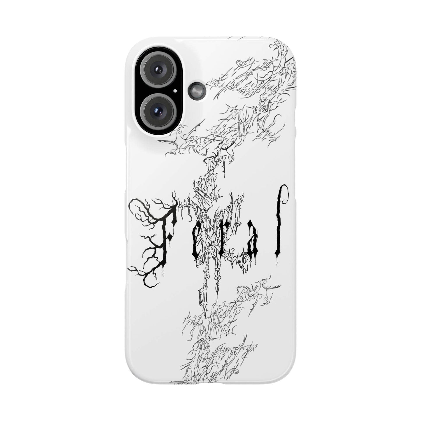 Cyber Sigilism Feral 2 Slim Phone Cases