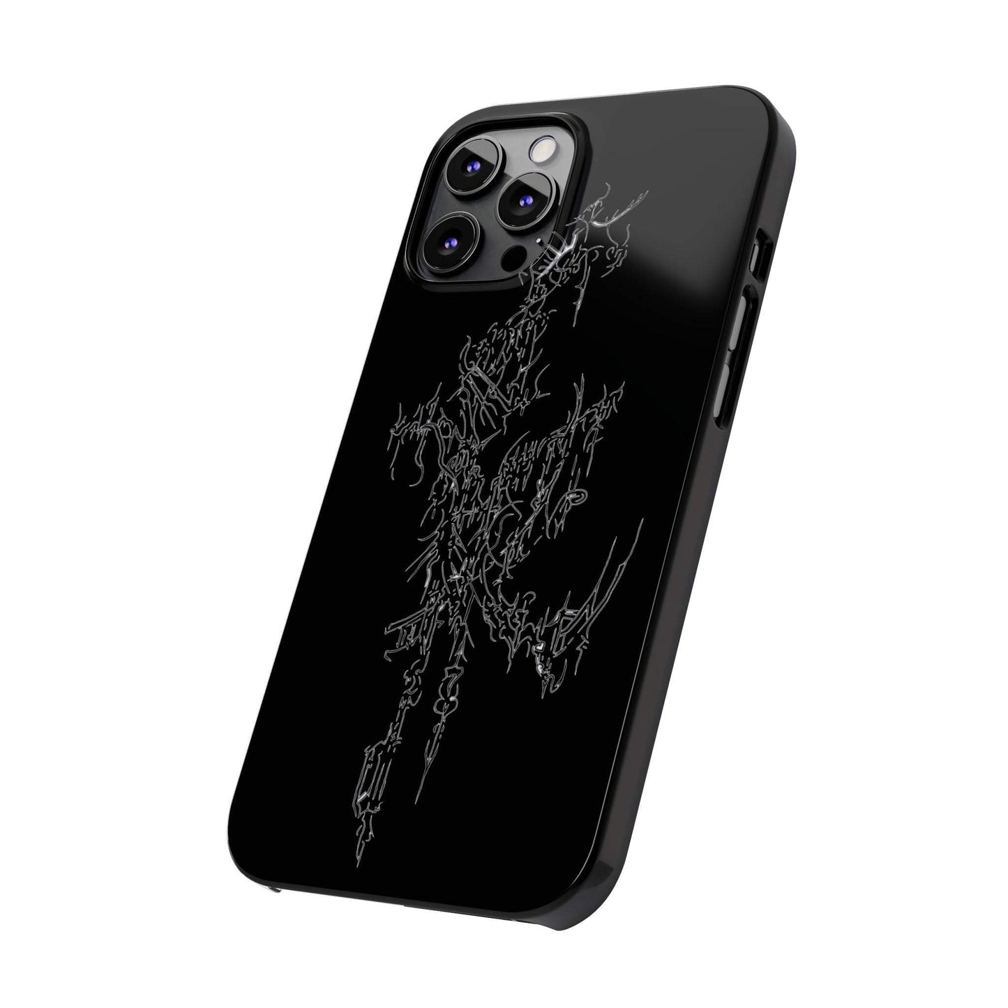 Cyber Sigilism 1 Slim Phone Case iPhone 8 - iPhone 15