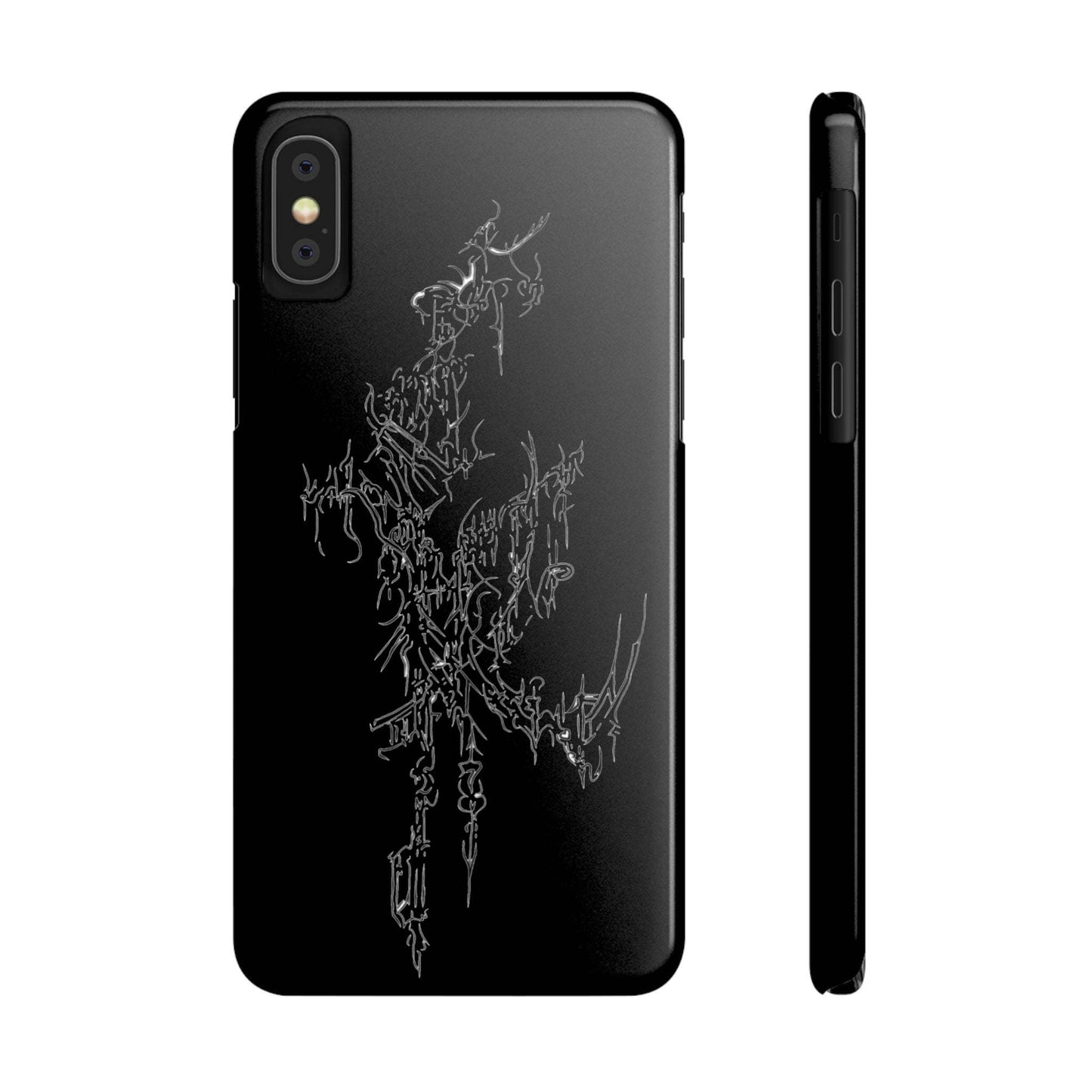 Cyber Sigilism 1 Slim Phone Case iPhone 8 - iPhone 15