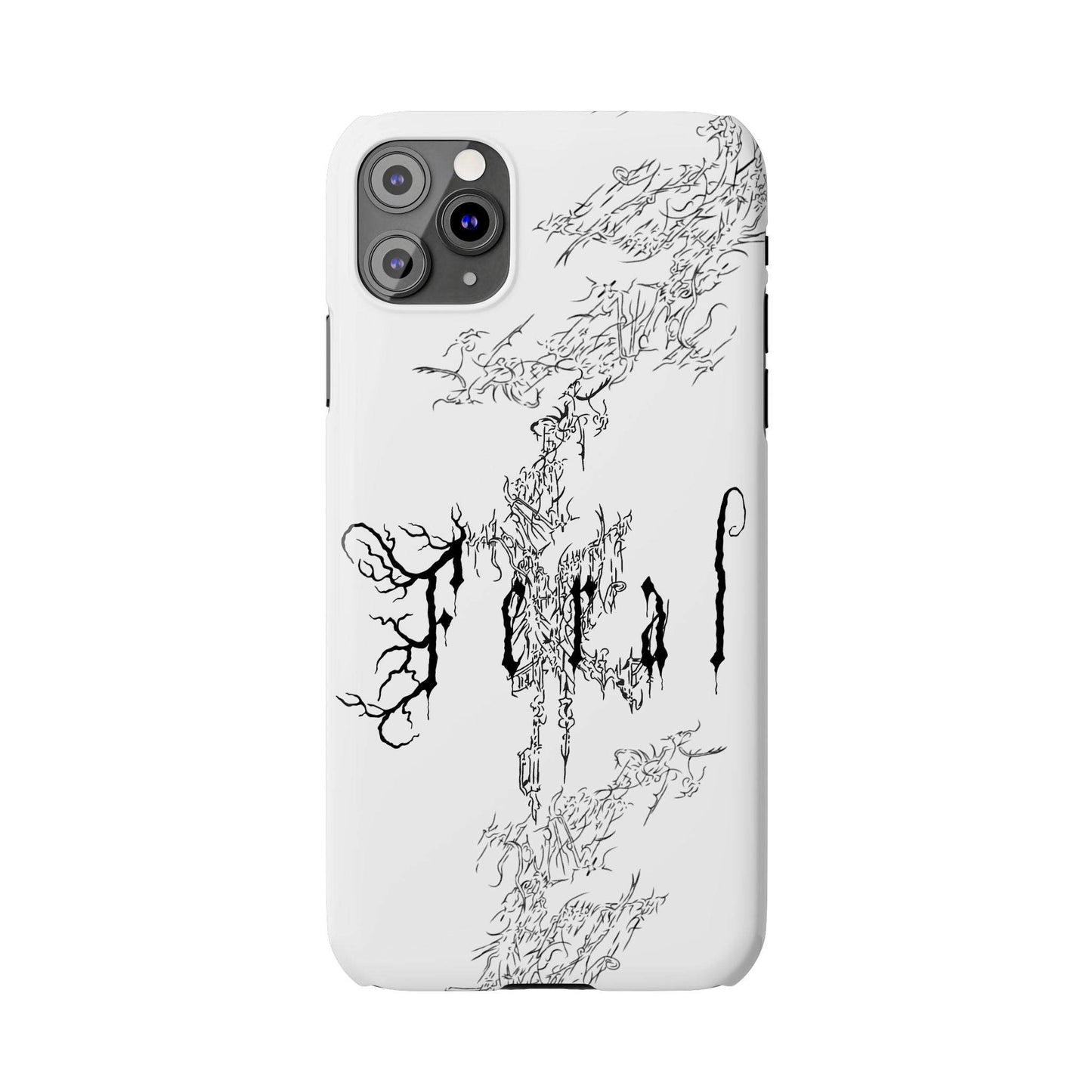 Cyber Sigilism Feral 2 Slim Phone Cases