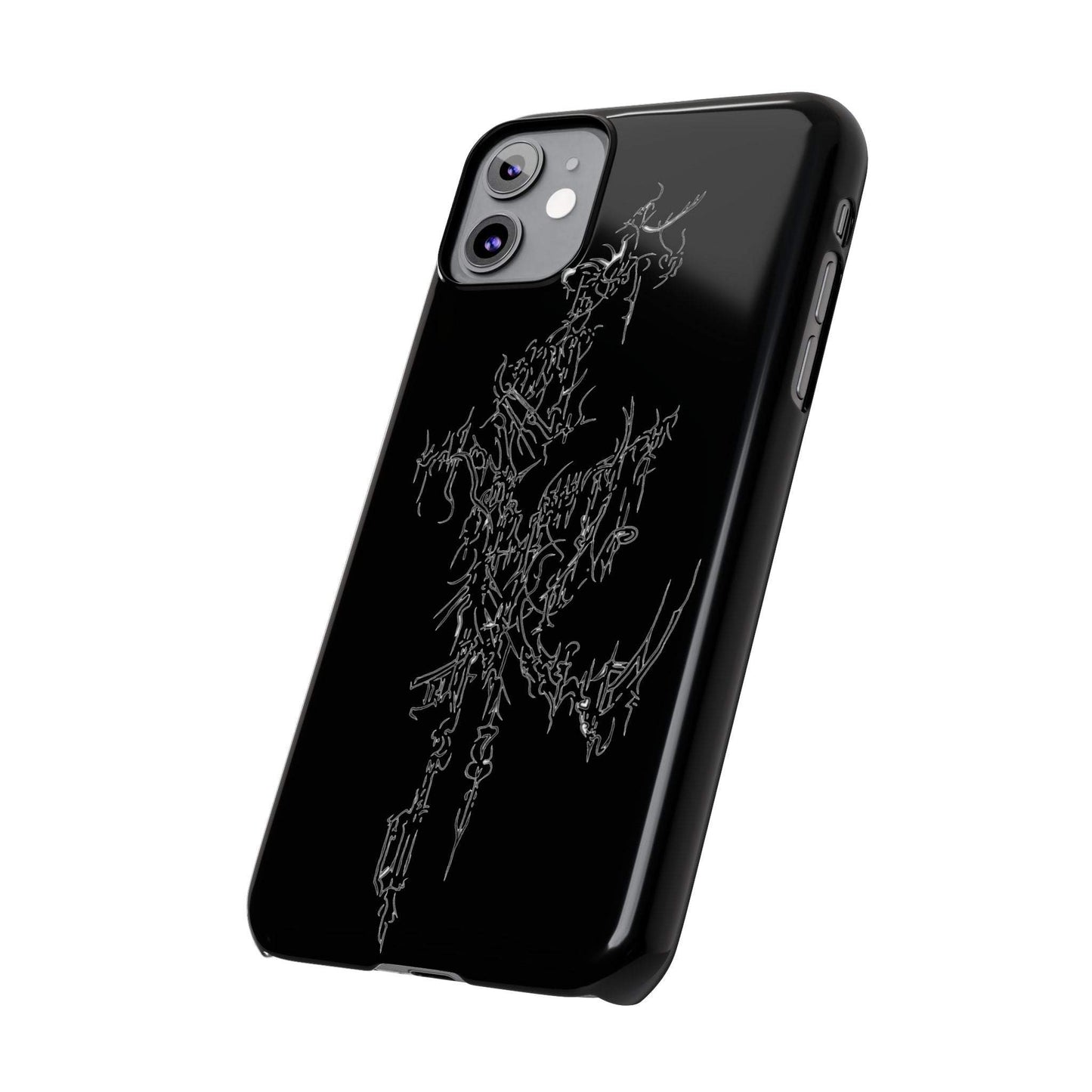 Cyber Sigilism 1 Slim Phone Case iPhone 8 - iPhone 15