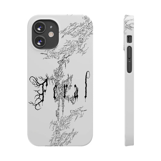 Cyber Sigilism Feral 2 Slim Phone Case, super-slim, high-detail design, glossy finish, durable, impact-resistant, iPhone 16 compatible.