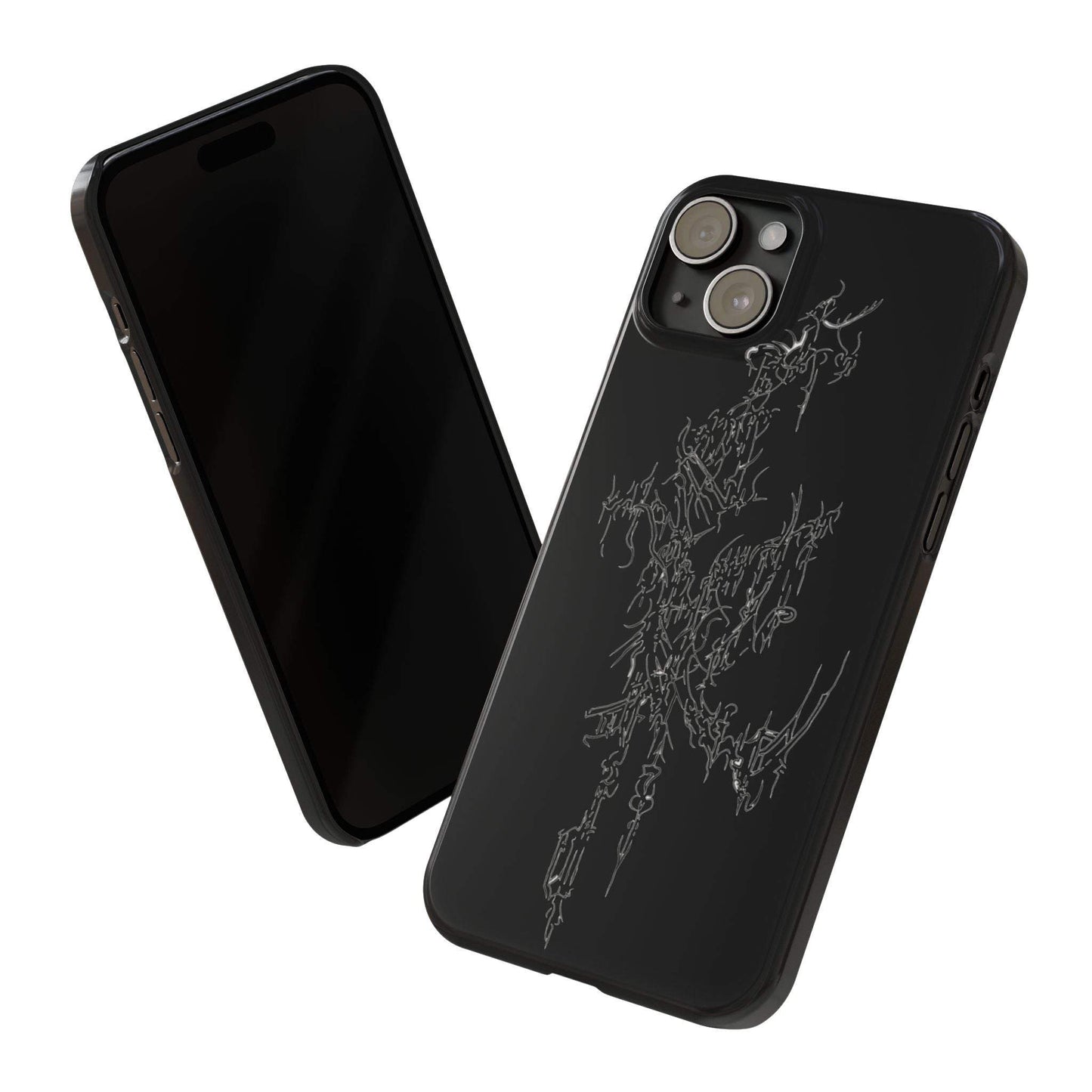 Cyber Sigilism 1 Slim Phone Case iPhone 8 - iPhone 15