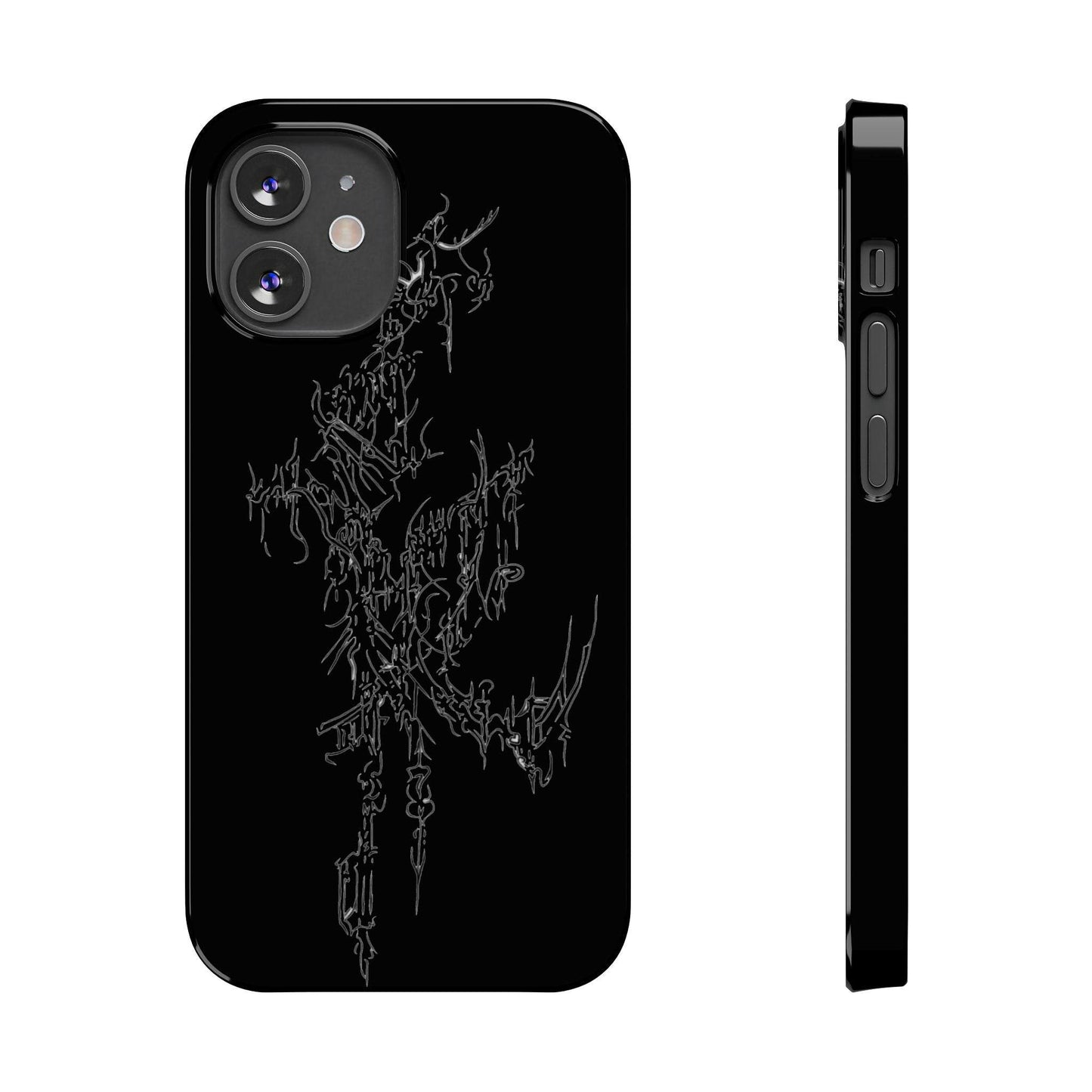 Cyber Sigilism 1 Slim Phone Case iPhone 8 - iPhone 15