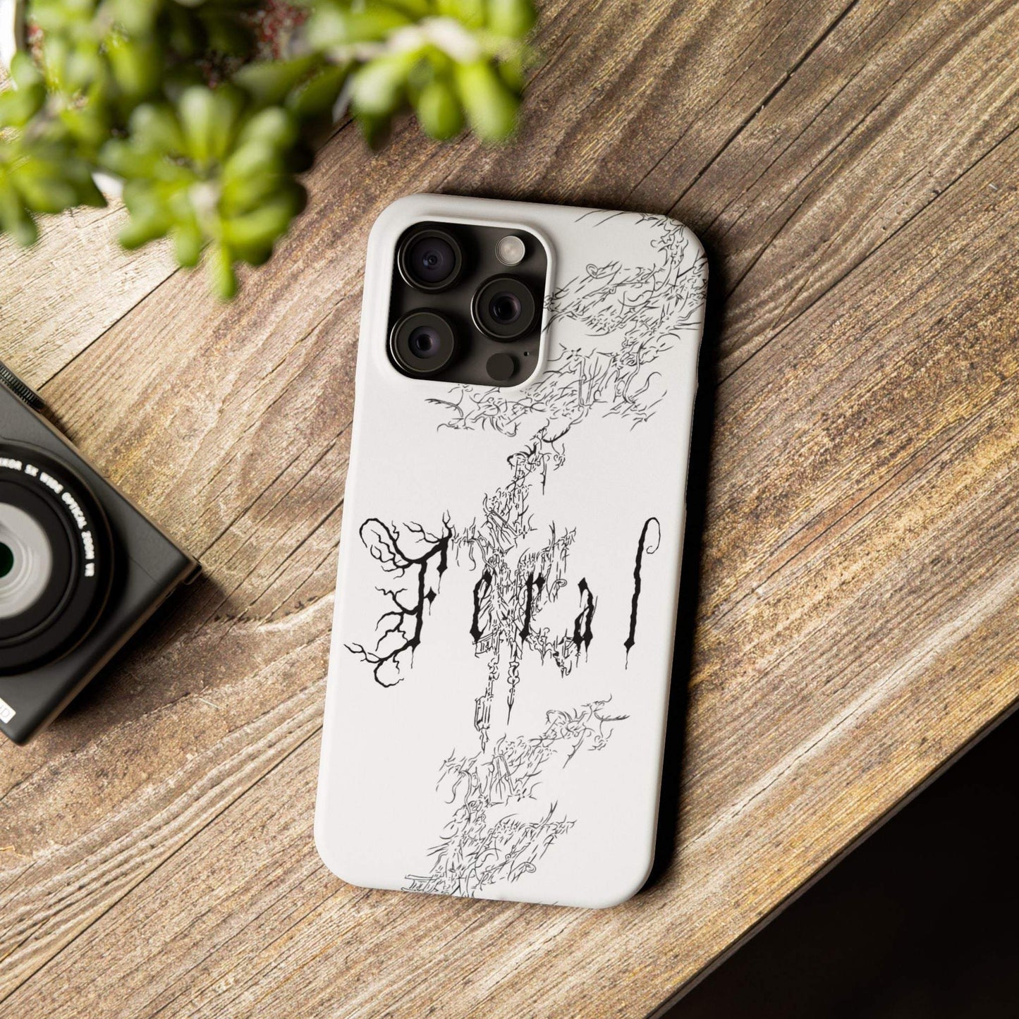 Cyber Sigilism Feral 2 Slim Phone Cases